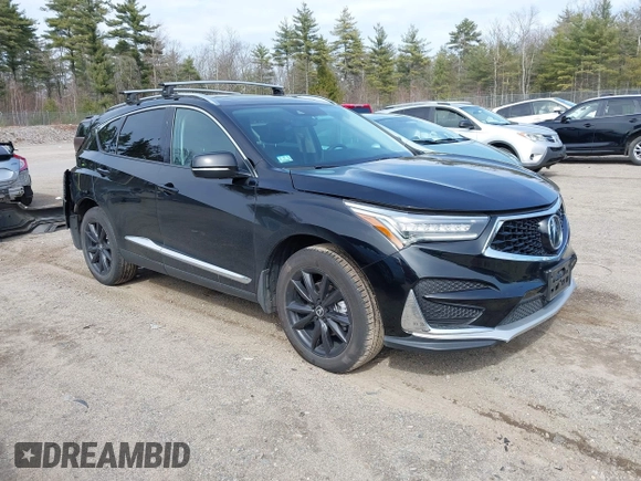 2019 Acura RDX w/Technology Pkg with VIN 5J8TC2H57KL008535, listed as a IAAI auction lot 41940688 with 36,021 mi miles. Bid and sale history available at carsss.com. Image 1.