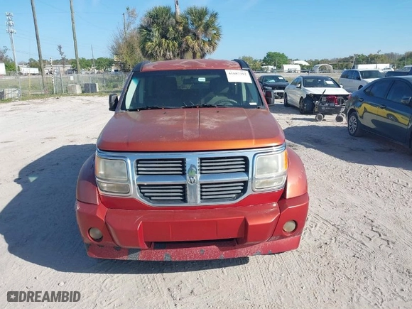 2007 Dodge Nitro SXT with VIN 1D8GT28K27W596437, listed as a IAAI auction lot 41687392 with 279,951 mi miles. Bid and sale history available at carsss.com. Image 6.