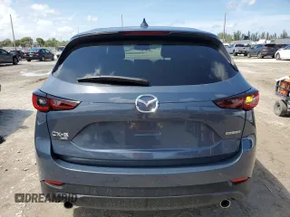 2024 Mazda CX-5 S Carbon Edition with VIN JM3KFBCL9R0405061, listed as a Copart auction lot 54995075 with 13,595 mi miles and Non Repairable. Bid and sale history available at DreamBid. Image 6.
