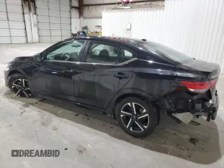 2024 Nissan Sentra SV with VIN 3N1AB8CV4RY251873, listed as a Copart auction lot 61502575 with 24,031 mi miles and Clean title. Bid and sale history available at DreamBid. Image 2.