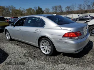 2006 BMW 7 Series 750Li with VIN WBAHN835X6DT59235, listed as a Copart auction lot 50221505 with 172,187 mi miles and Salvage Title. Bid and sale history available at carsss.com. Image 2.