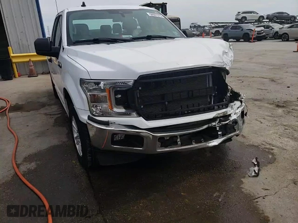 2020 Ford F-150 XL with VIN 1FTEX1CB6LKD29878, listed as a Copart auction lot 50661275 with Not Provided miles and Salvage Title. Bid and sale history available at DreamBid. Image 13.