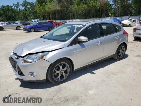2013 Ford Focus SE with VIN 1FADP3K23DL114680, listed as a Copart auction lot 53332295 with 37,046 mi miles and Salvage Title. Bid and sale history available at carsss.com. Image 1.