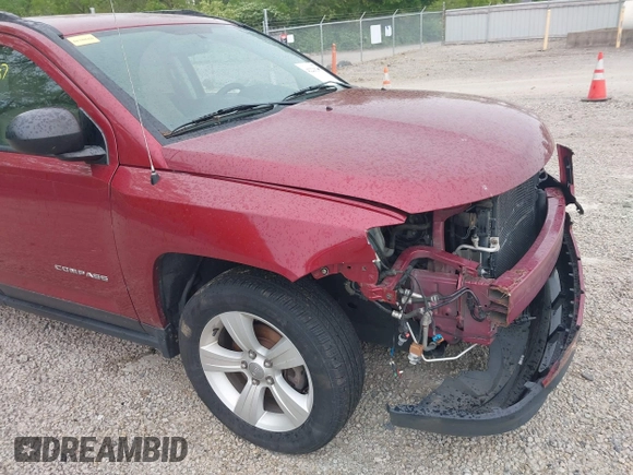 2017 Jeep Compass Sport SE с VIN 1C4NJCBA9HD148078, выставлен на аукционе IAAI как лот 42233187 с пробегом 115 953 миль миль и . История ставок и продаж доступна на DreamBid. Изображение 19.