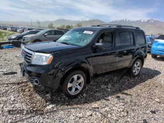 2013 Honda Pilot EX-L with VIN 5FNYF4H6XDB004954, listed as a Copart auction lot 55901055 with 147,551 mi miles and Salvage title. Bid and sale history available at DreamBid. Image 1.