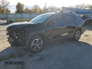 2018 GMC Terrain SLT with VIN 3GKALVEV5JL330917, listed as a Copart auction lot 81642254 with 78,852 mi miles and Salvage Title. Bid and sale history available at carsss.com. Image 1.