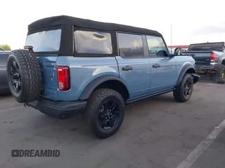 2024 Ford Bronco Black Diamond with VIN 1FMDE1BH2RLA96393, listed as a IAAI auction lot 42071431 with 213 mi miles and . Bid and sale history available at DreamBid. Image 4.