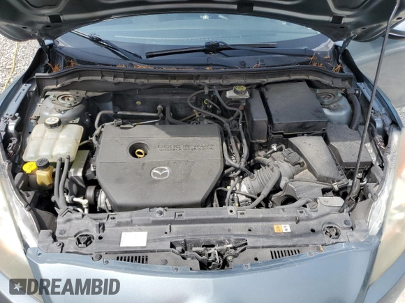 2013 Mazda 3 i SV with VIN JM1BL1TF7D1746631, listed as a Copart auction lot 57361665 with 149,891 mi miles and Salvage title. Bid and sale history available at DreamBid. Image 11.