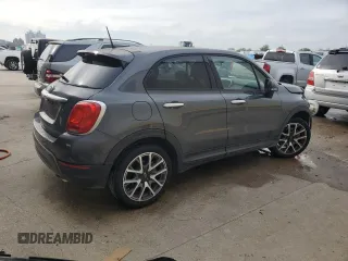2017 FIAT 500X Urbana Edition with VIN ZFBCFXCB8HP586194, listed as a Copart auction lot 49710965 with 42,716 mi miles and Salvage title. Bid and sale history available at DreamBid. Image 3.