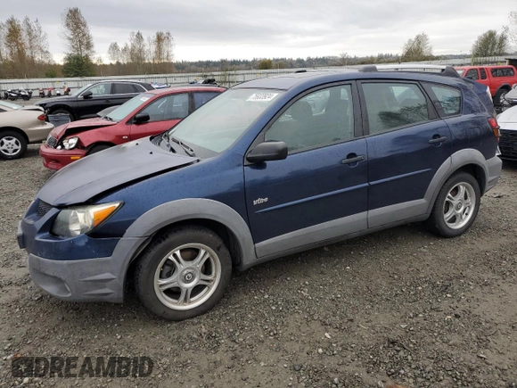 2003 Pontiac Vibe with VIN 5Y2SL628X3Z482157, listed as a Copart auction lot 75933924 with 217,738 mi miles and Salvage Title. Bid and sale history available at carsss.com. Image 1.