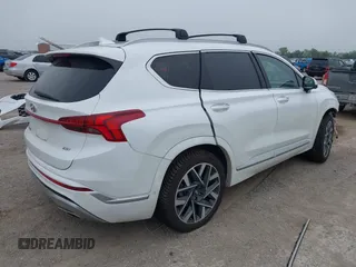 2022 Hyundai Santa Fe Calligraphy with VIN 5NMS54AL6NH471037, listed as a IAAI auction lot 42326726 with 40,278 mi miles and . Bid and sale history available at DreamBid. Image 4.