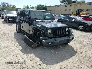 2019 Jeep Wrangler Unlimited Sport S with VIN 1C4HJXDG2KW570078, listed as a Copart auction lot 51119485 with 65,860 mi miles and Salvage title. Bid and sale history available at DreamBid. Image 13.