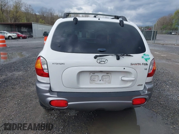 2004 Hyundai Santa Fe GLS with VIN KM8SC73D04U848820, listed as a IAAI auction lot 42031150 with 203,829 mi miles and . Bid and sale history available at DreamBid. Image 16.