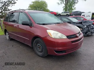 2005 Toyota Sienna CE z VIN 5TDZA23C25S255937, wystawiony jako IAAI lot #42372969 z przebiegiem 159 048 mil mil oraz . Historia ofert i sprzedaży dostępna na DreamBid. Obrazek 1.