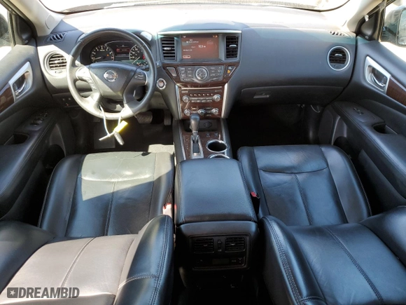 2016 Nissan Pathfinder S with VIN 5N1AR2MNXGC671191, listed as a Copart auction lot 49504475 with 113184 miles and Salvage Title. Bid and sale history available at carsss.com. Image 8.