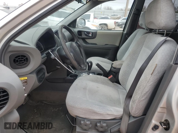 2005 Hyundai Santa Fe GLS with VIN KM8SC13D35U906966, listed as a Copart auction lot 84896974 with 0 mi miles and Salvage Title. Bid and sale history available at carsss.com. Image 7.