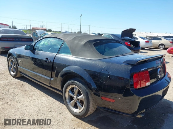 2005 Ford Mustang GT Deluxe with VIN 1ZVFT85H455226449, listed as a IAAI auction lot 41771971 with 128,570 mi miles and . Bid and sale history available at DreamBid. Image 14.