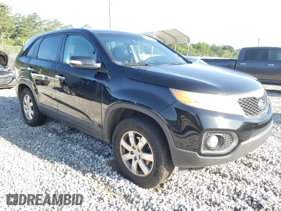 2013 Kia Sorento LX with VIN 5XYKT4A19DG405787, listed as a Copart auction lot 61982935 with 197,897 mi miles and Clean title. Bid and sale history available at DreamBid. Image 4.