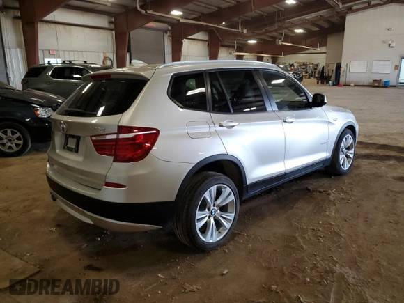 2014 BMW X3 xDrive35i z VIN 5UXWX7C56E0E76543, wystawiony jako Copart lot #56428785 z przebiegiem 126 024 mil mil oraz Czysty tytuł • Clean title. Historia ofert i sprzedaży dostępna na DreamBid. Obrazek 3.