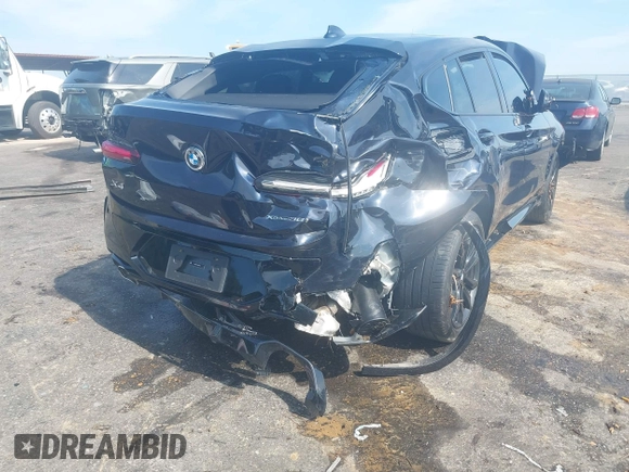 2024 BMW X4 xDrive30i с VIN 5UX33DT07R9T67833, выставлен на аукционе IAAI как лот 42574366 с пробегом Не указан миль и . История ставок и продаж доступна на DreamBid. Изображение 6.