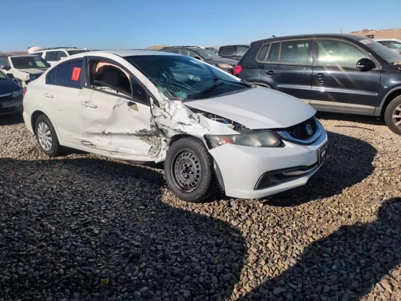 2015 Honda Civic Sedan LX with VIN 2HGFB2E50FH501769, listed as a Copart auction lot 42050625 with 0 mi miles and Salvage Title. Bid and sale history available at carsss.com. Image 13.