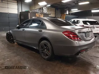2019 Mercedes-Benz S 560 with VIN WDDUG8GB6KA457322, listed as a IAAI auction lot 41579027 with 34,312 mi miles and . Bid and sale history available at DreamBid. Image 3.