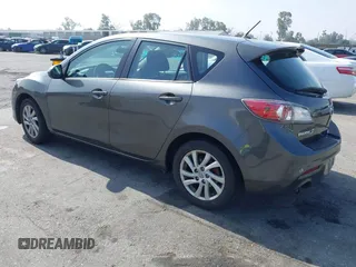 2012 Mazda Mazda3 i Touring with VIN JM1BL1L89C1676291, listed as a IAAI auction lot 42087895 with 61,805 mi miles. Bid and sale history available at carsss.com. Image 3.