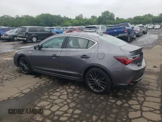 2021 Acura ILX Premium with VIN 19UDE2F81MA006340, listed as a Copart auction lot 60345715 with 106,799 mi miles and Salvage title. Bid and sale history available at DreamBid. Image 2.