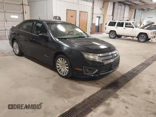 2010 Ford Fusion Hybrid with VIN 3FADP0L39AR140087, listed as a IAAI auction lot 41737705 with 118,563 mi miles. Bid and sale history available at carsss.com. Image 1.