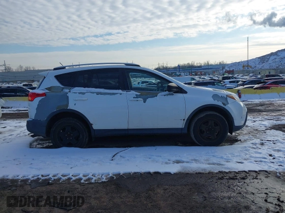 2013 Toyota RAV4 LE with VIN 2T3ZFREV7DW006622, listed as a IAAI auction lot 41166186 with 237,975 mi miles. Bid and sale history available at carsss.com. Image 14.