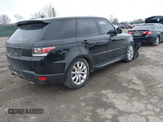 2015 Land Rover Range Rover Sport HSE with VIN SALWR2VF6FA621599, listed as a IAAI auction lot 41804273 with 9,976 mi miles. Bid and sale history available at carsss.com. Image 4.