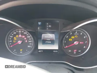 2016 Mercedes-Benz C 300 with VIN 55SWF4JB5GU156044, listed as a IAAI auction lot 41701191 with 77,056 mi miles and . Bid and sale history available at DreamBid. Image 7.