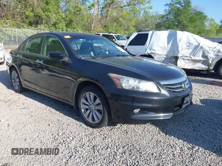 2011 Honda Accord EX-L z VIN 1HGCP3F80BA017161, wystawiony jako IAAI lot #42223591 z przebiegiem 124 615 mil mil oraz . Historia ofert i sprzedaży dostępna na DreamBid. Obrazek 1.