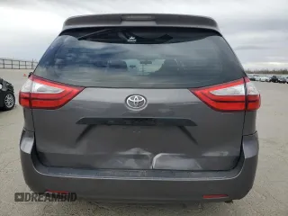 2017 Toyota Sienna L with VIN 5TDZZ3DC4HS808458, listed as a Copart auction lot 43667855 with 170,546 mi miles and Salvage Title. Bid and sale history available at DreamBid. Image 6.