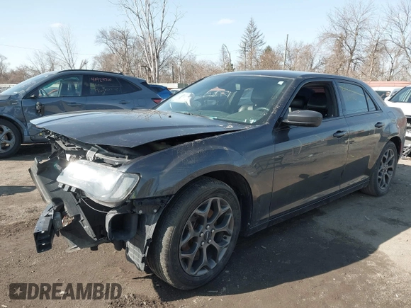 2018 Chrysler 300 with VIN 2C3CCAGG3JH250332, listed as a IAAI auction lot 41931396 with 0 mi miles. Bid and sale history available at carsss.com. Image 2.