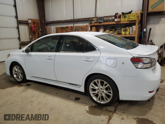 2010 Lexus HS 250h with VIN JTHBB1BA8A2033668, listed as a Copart auction lot 80913494 with 188,460 mi miles and Salvage Title. Bid and sale history available at DreamBid. Image 2.