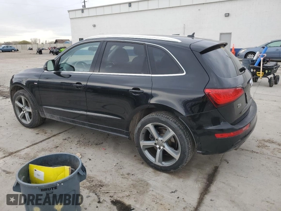 2014 Audi Q5 Premium Plus with VIN WA1DGAFPXEA030819, listed as a Copart auction lot 49483985 with 100,229 mi miles and Salvage Title. Bid and sale history available at carsss.com. Image 2.