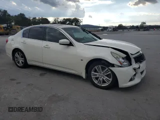 2015 Infiniti Q40 with VIN JN1CV6AP6FM500438, listed as a Copart auction lot 74081644 with 93,365 mi miles and Salvage Title. Bid and sale history available at carsss.com. Image 4.