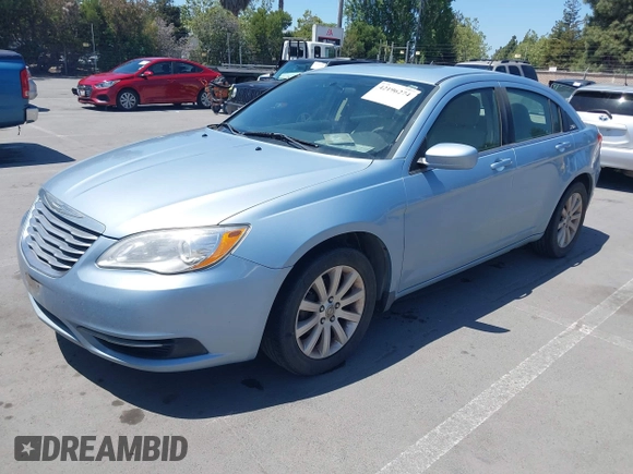 2013 Chrysler 200 Touring with VIN 1C3CCBBB4DN567372, listed as a IAAI auction lot 42196274 with 182,018 mi miles. Bid and sale history available at carsss.com. Image 2.