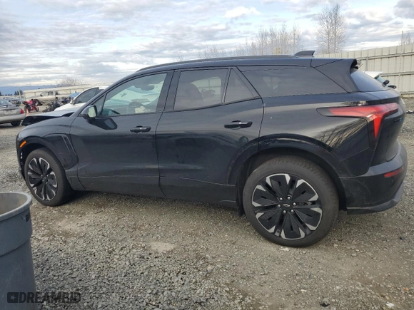 2024 Chevrolet Blazer EV eAWD RS with VIN 3GNKDCRJ8RS287062, listed as a Copart auction lot 47807735 with 0 mi miles and Salvage Title. Bid and sale history available at carsss.com. Image 2.