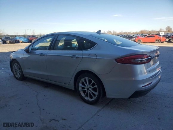 2019 Ford Fusion Hybrid SE with VIN 3FA6P0LU5KR117165, listed as a Copart auction lot 48202045 with 167,885 mi miles and Salvage Title. Bid and sale history available at carsss.com. Image 2.