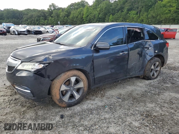 2016 Acura MDX с VIN 5FRYD4H25GB044753, выставлен на аукционе Copart как лот 59994665 с пробегом 135 766 миль миль и Списание • Salvage title. История ставок и продаж доступна на DreamBid. Изображение 1.