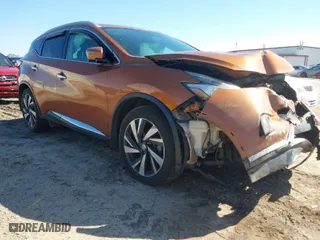 2015 Nissan Murano SL with VIN 5N1AZ2MGXFN289117, listed as a IAAI auction lot 41472108 with 122,005 mi miles. Bid and sale history available at carsss.com. Image 1.