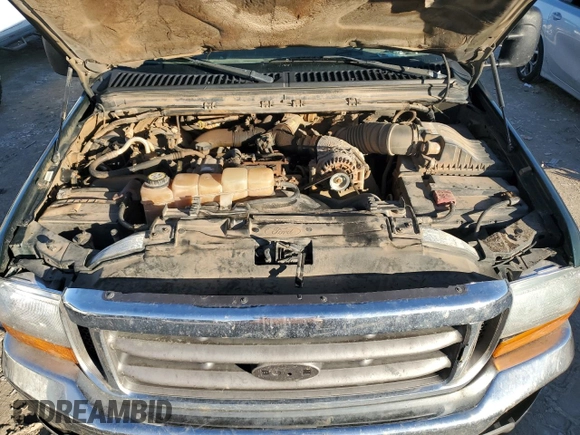 2001 Ford Super Duty F-250 XL with VIN 1FTNX20F91EC66932, listed as a Copart auction lot 83177154 with 258,347 mi miles and Salvage Title. Bid and sale history available at carsss.com. Image 11.