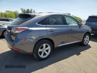 2015 Lexus RX 350 with VIN 2T2BK1BA4FC295693, listed as a Copart auction lot 54856955 with 104,430 mi miles and Salvage Title. Bid and sale history available at DreamBid. Image 3.