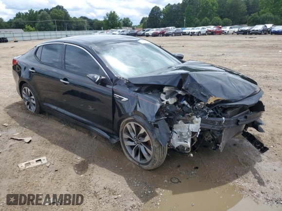 2015 Kia Optima SX Turbo with VIN 5XXGR4A62FG493749, listed as a Copart auction lot 58897855 with 151,744 mi miles and Salvage title. Bid and sale history available at DreamBid. Image 4.