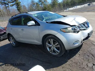 2009 Nissan Murano S with VIN JN8AZ18W99W136361, listed as a IAAI auction lot 41799187 with 145,276 mi miles. Bid and sale history available at carsss.com. Image 1.