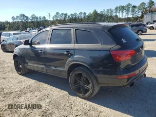 2013 Audi Q7 3.0T S line Prestige with VIN WA1DGAFE1DD006436, listed as a Copart auction lot 81544224 with 195,571 mi miles and Salvage Title. Bid and sale history available at carsss.com. Image 2.