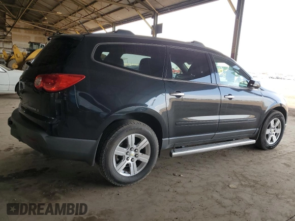 2012 Chevrolet Traverse 1LT with VIN 1GNKRGED1CJ224161, listed as a Copart auction lot 51540415 with 168,131 mi miles and Clean Title. Bid and sale history available at DreamBid. Image 3.