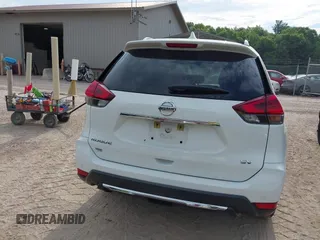 2019 Nissan Rogue SV with VIN KNMAT2MT5KP543348, listed as a IAAI auction lot 42474327 with 150,285 mi miles and . Bid and sale history available at DreamBid. Image 16.